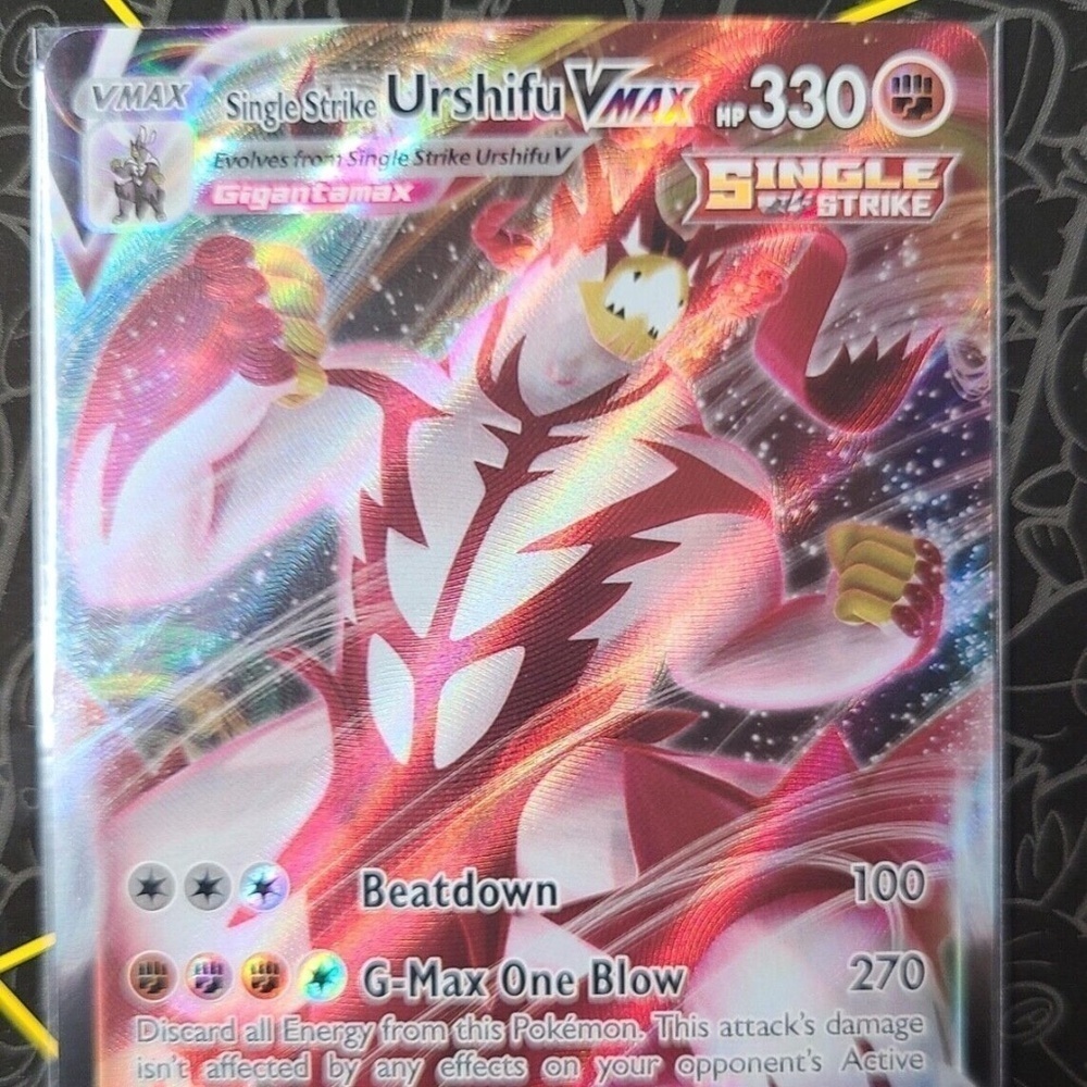 Single Strike Urshifu VMAX Sword & Shield - Battle Styles 086/163